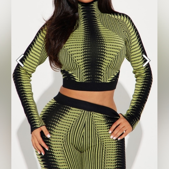 Fashion Nova Pants - Kaylee Sweater Leggings Set